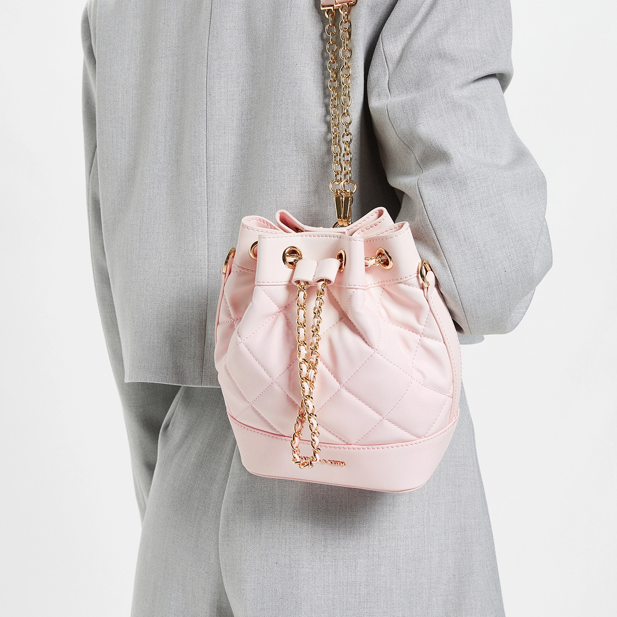 CHARLESKEITH ck PU NoirBeigeLight PinkDenim Blue