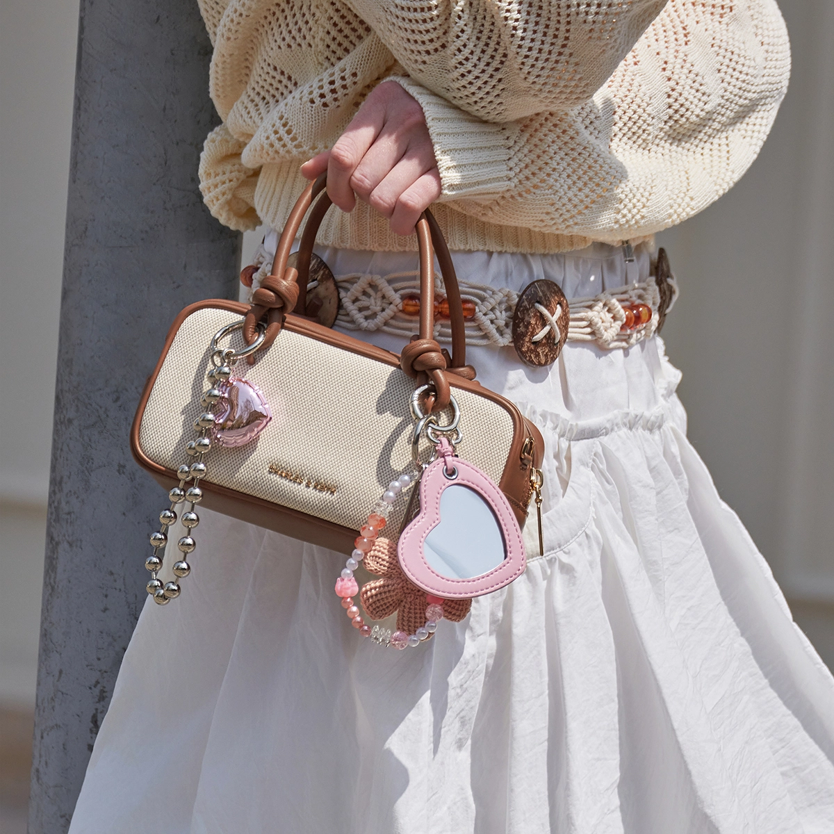CHARLESKEITH ck Taupe Canvas