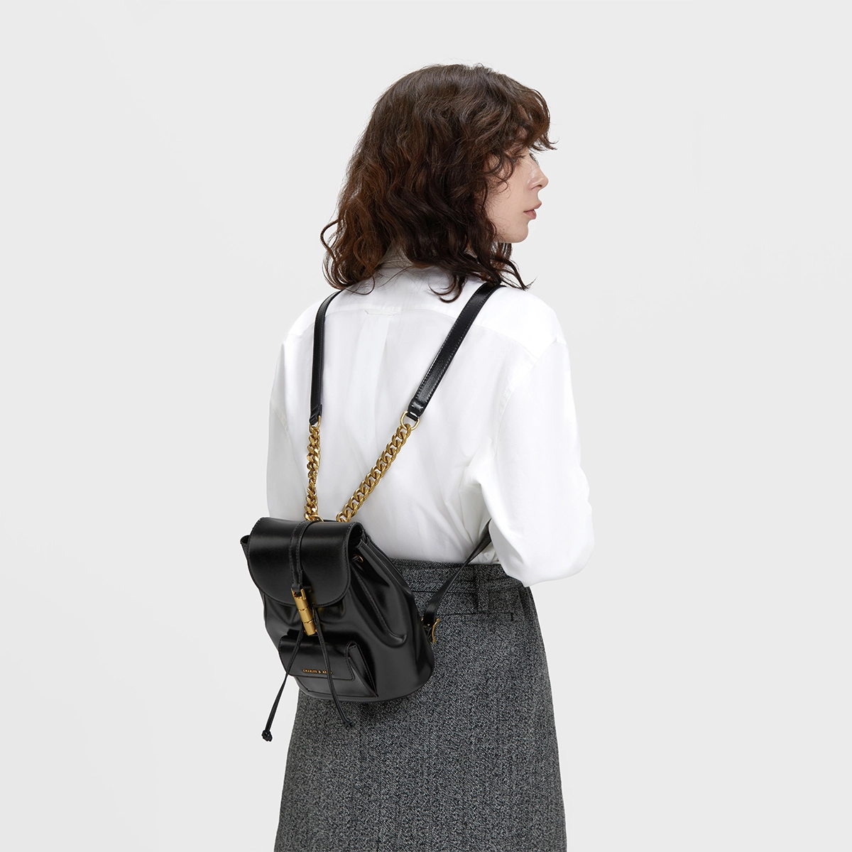 CHARLESKEITH ck PU BlackDark BrownTaupe