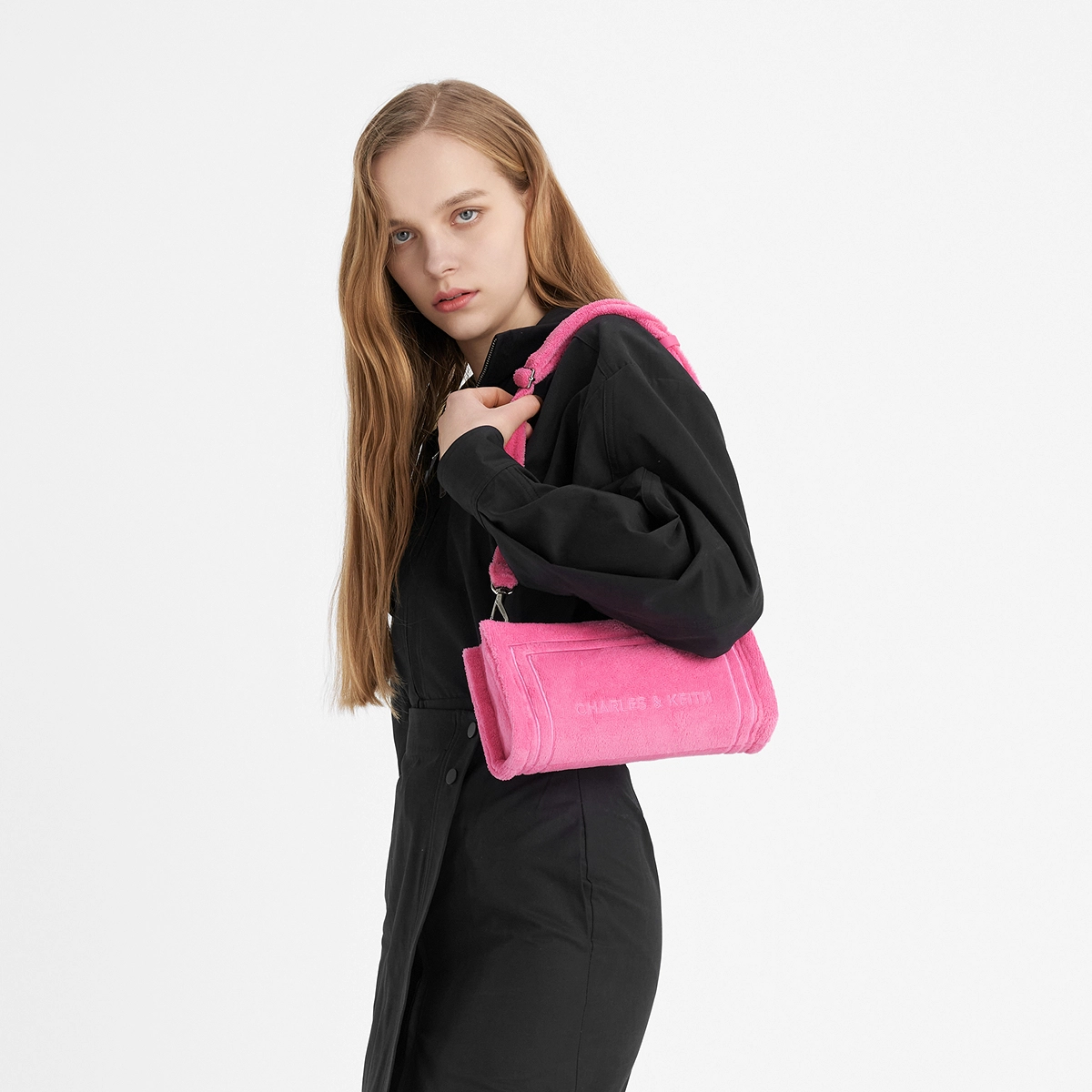 CHARLESKEITH PinkBeigeBlack