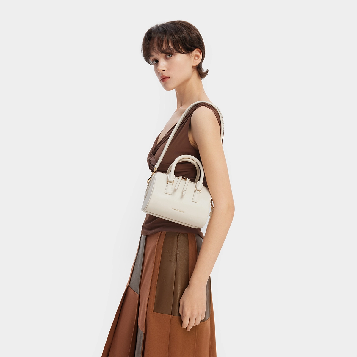 CHARLESKEITH ck CreamRusset BrownLight Pink