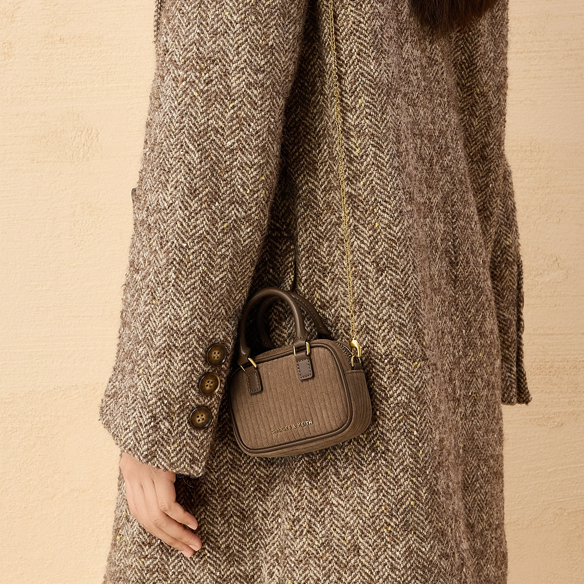 CHARLESKEITH ck PU Mocha Brown