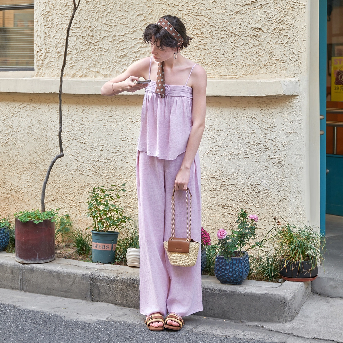 CHARLESKEITH ck Natural Raffia