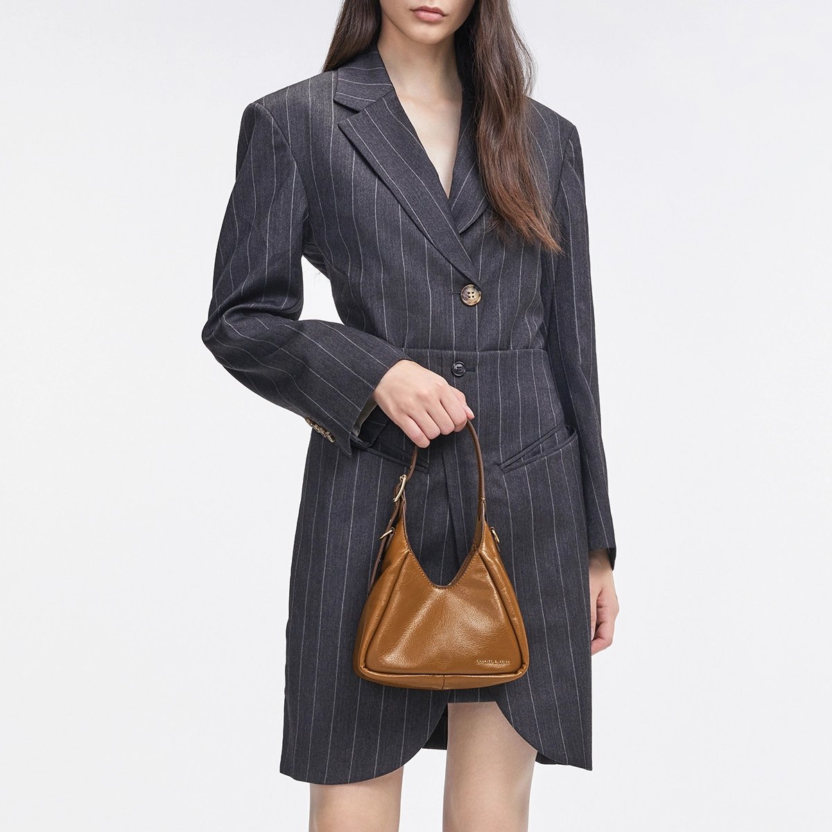 CHARLESKEITH ck Hobo BlackWhiteChocolate
