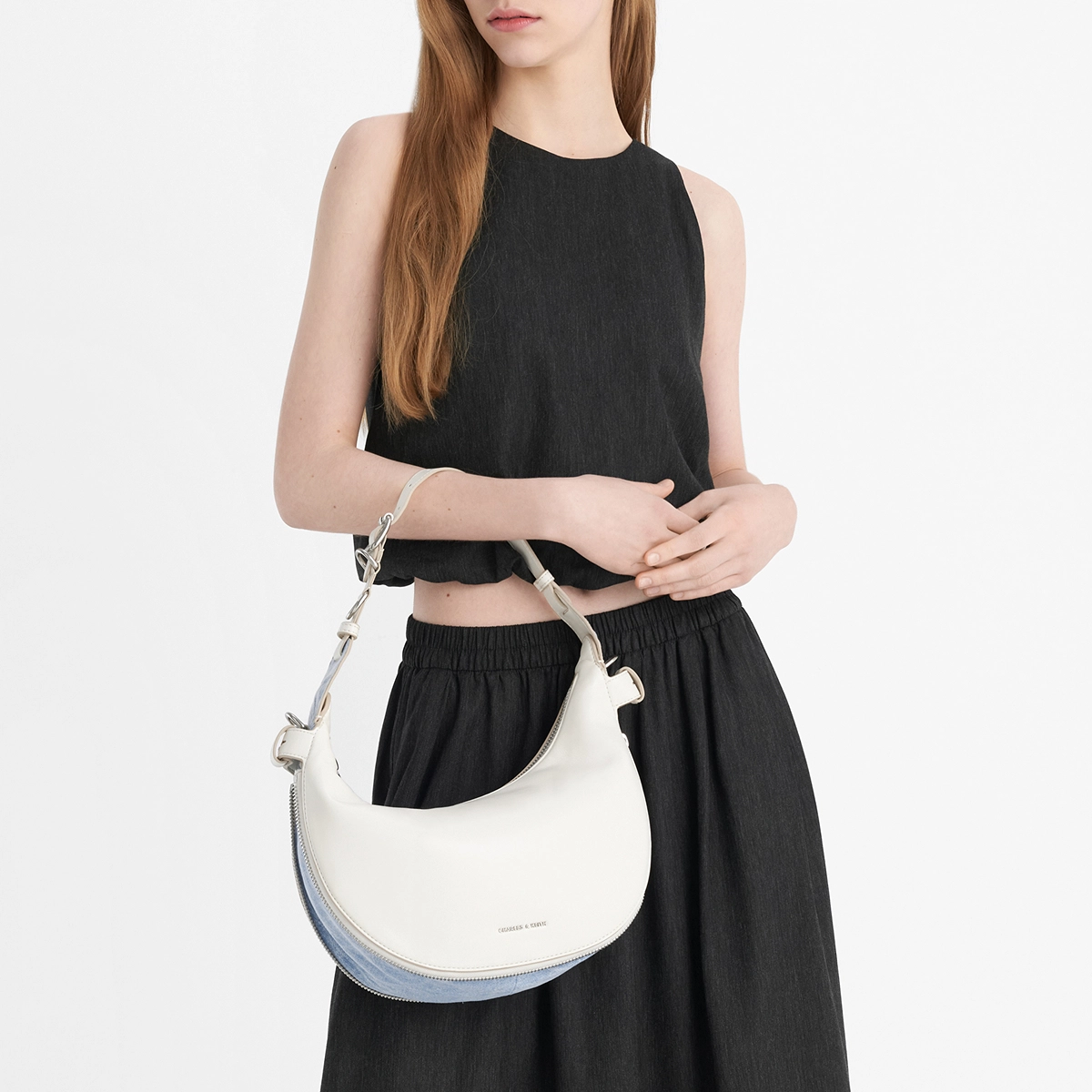 CHARLESKEITH ck pu NoirCreamTan