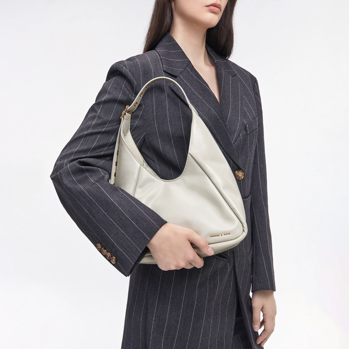 CHARLESKEITH ckTote BlackChocolateWhite