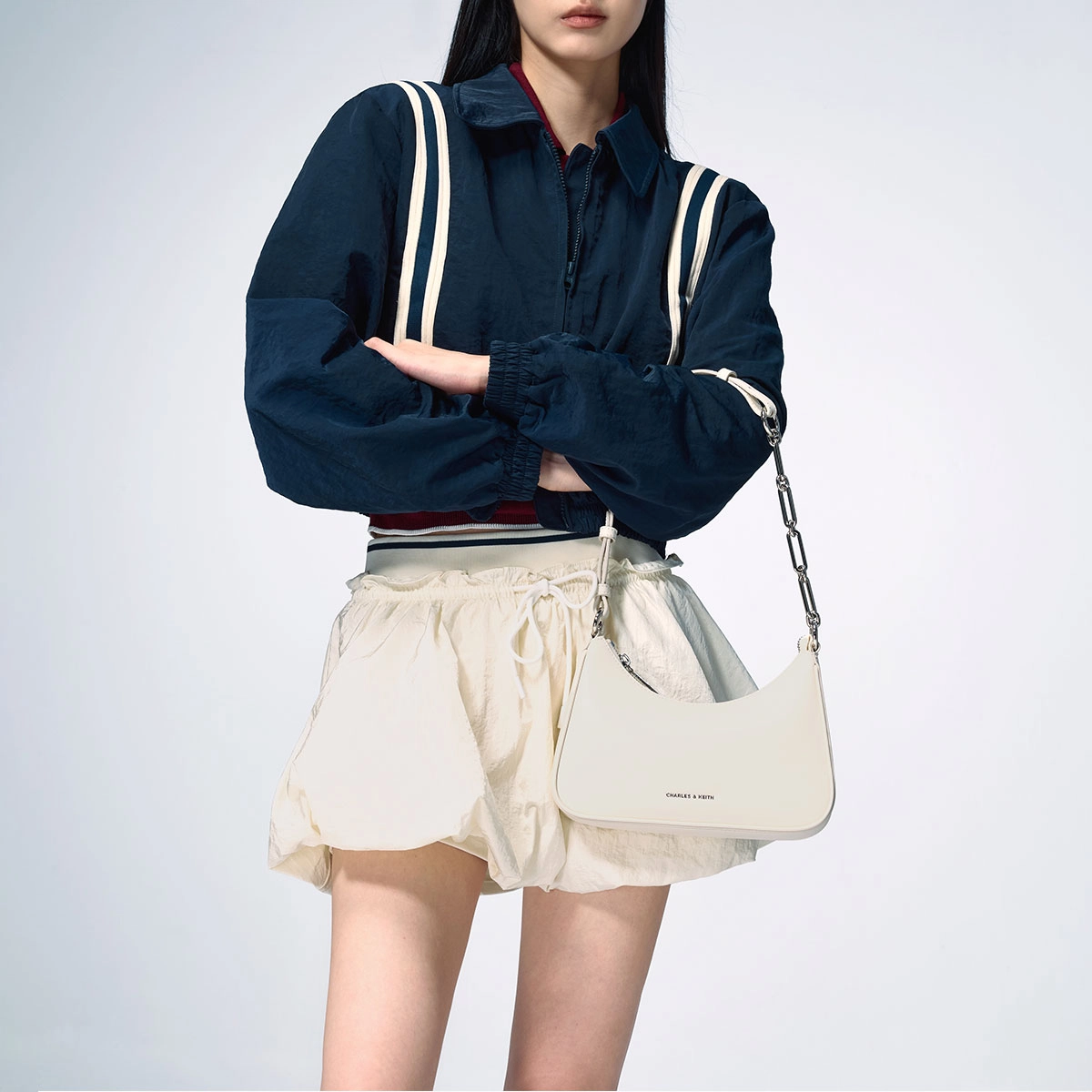 CHARLESKEITH ck PU CreamNoirLight Pink