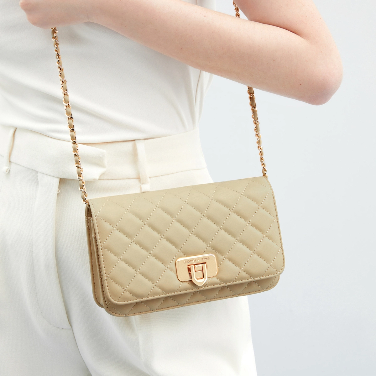 CHARLESKEITH PU ck BlackBeigeCream