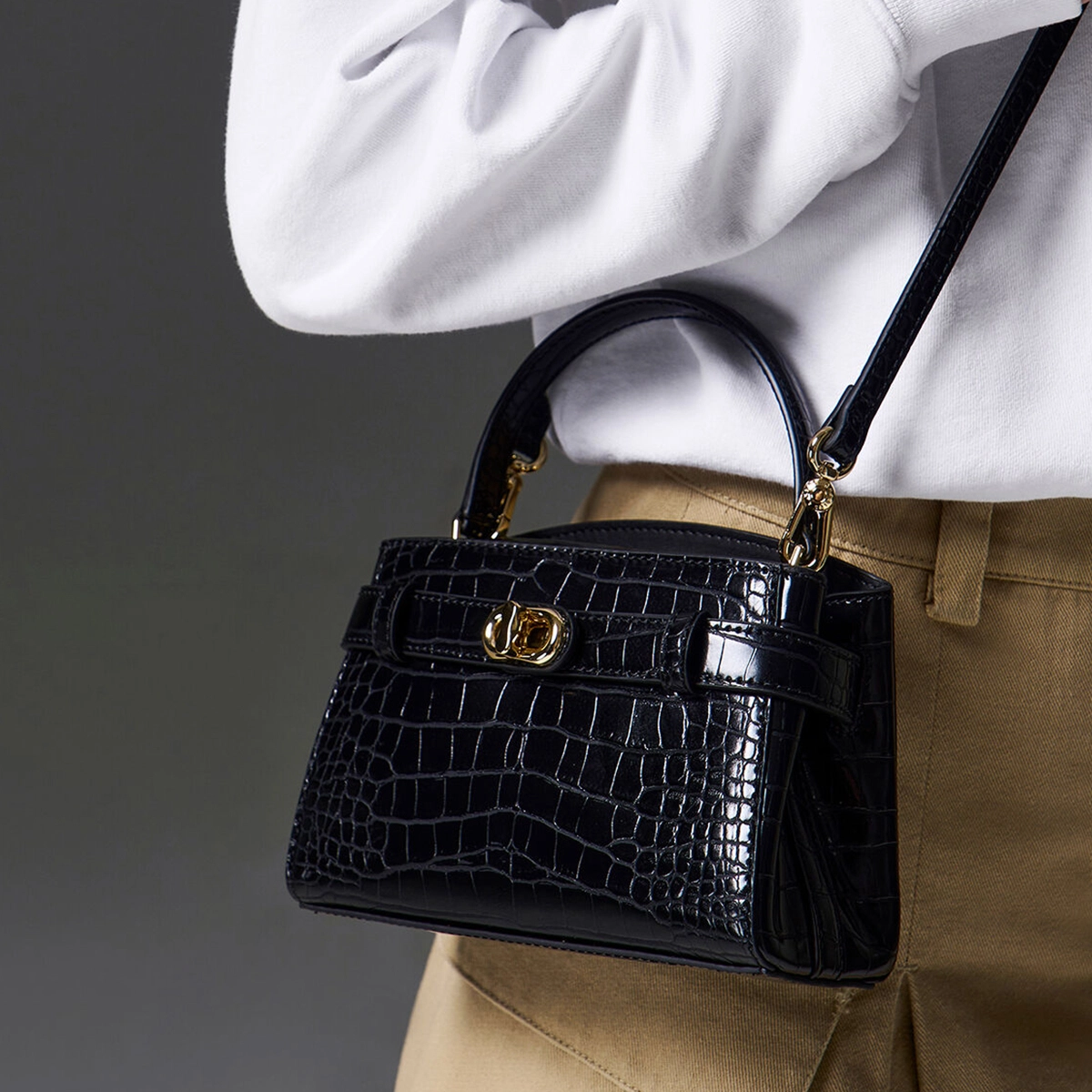 CHARLESKEITH ck PU BLUSHBlackIvory