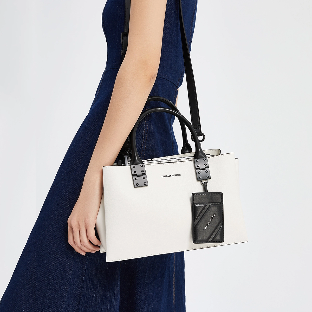 CHARLESKEITH ck PU PinkUltraMatteBlackWhite
