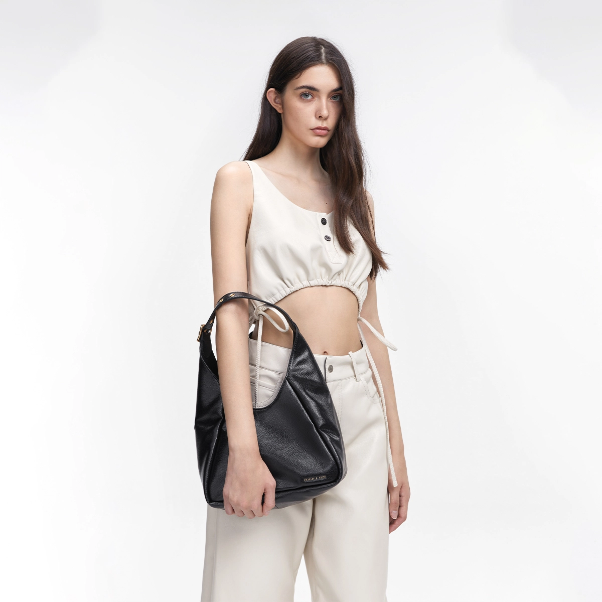 CHARLESKEITH ckTote BlackChocolateWhite