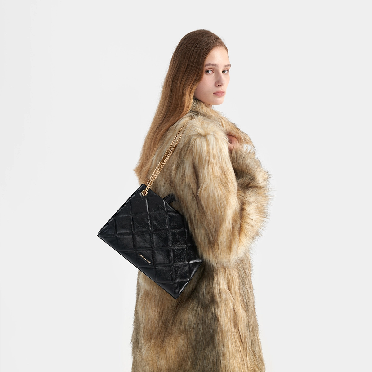 CHARLESKEITH ck 24 PU BlackCreamSilver