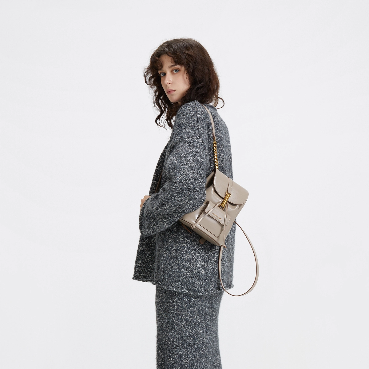 CHARLESKEITH ck PU BlackDark BrownTaupe