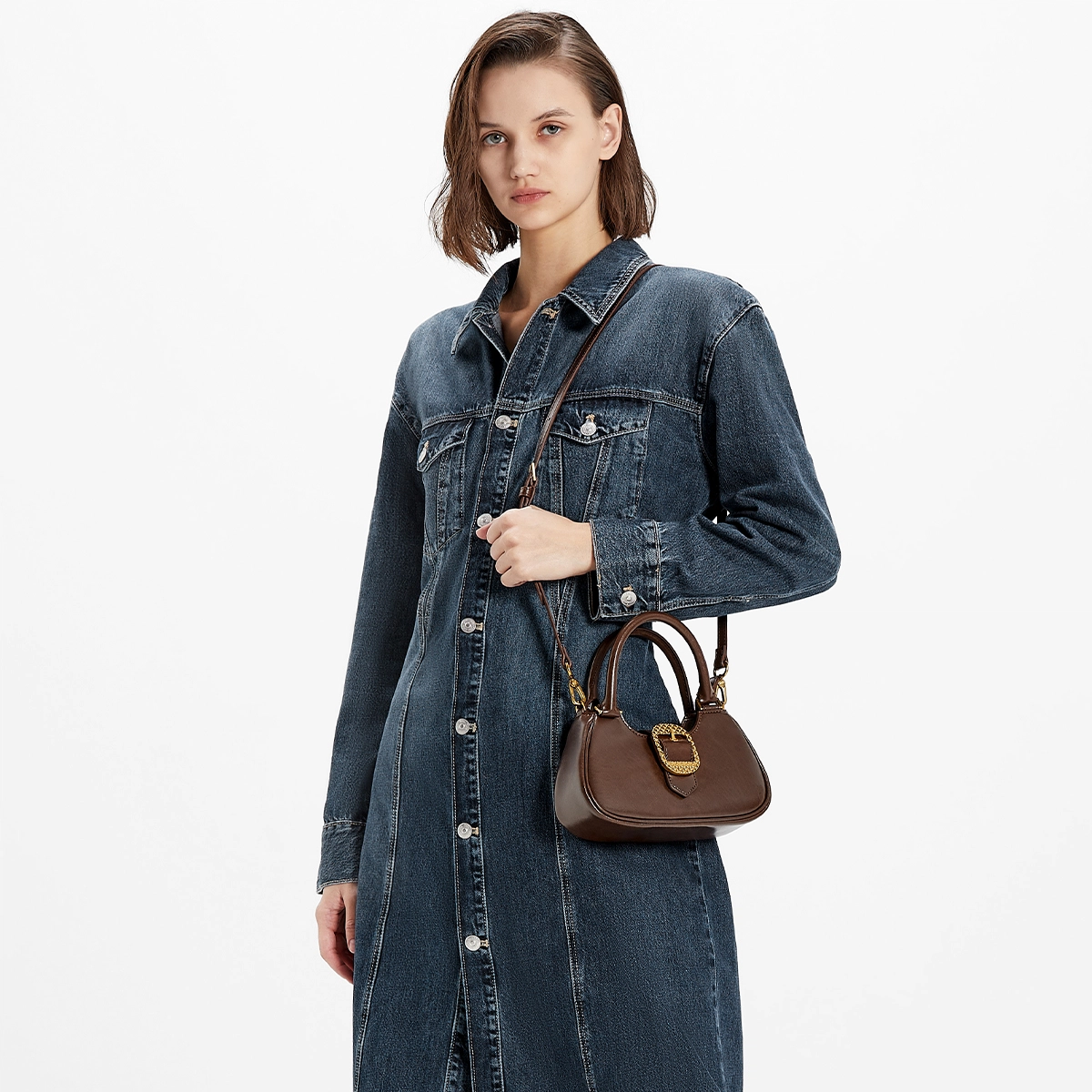 CHARLESKEITH ck PU NoirCreamDark Brown