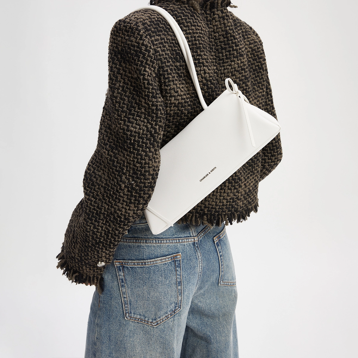 CHARLESKEITH ck PU Soft PinkNoirMeringue White