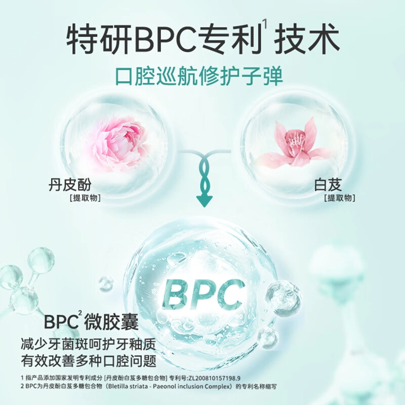 皓齿健 情侣款好礼组合去黄护龈防蛀洁白牙齿去茶渍去咖啡渍牙结石便携随身持久留香牙膏/漱口水 去牙渍清新口气清洁