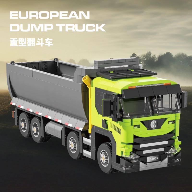 EUROPEAN DUMP TRUCK 617pcs YMXJM66039