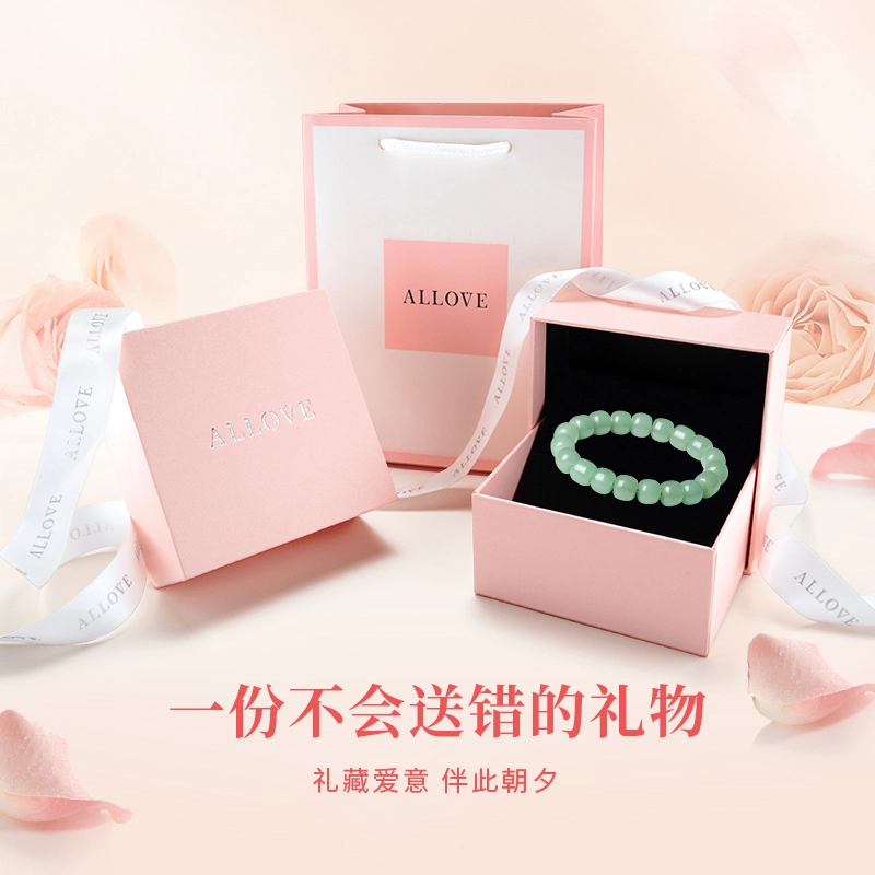 完美爱 新中式国潮风复古 佛珠念珠绕指柔盘玩佛珠 小众轻奢高级感 招财纳福前程似锦#好运 东陵玉 手串 男女同款情侣款
