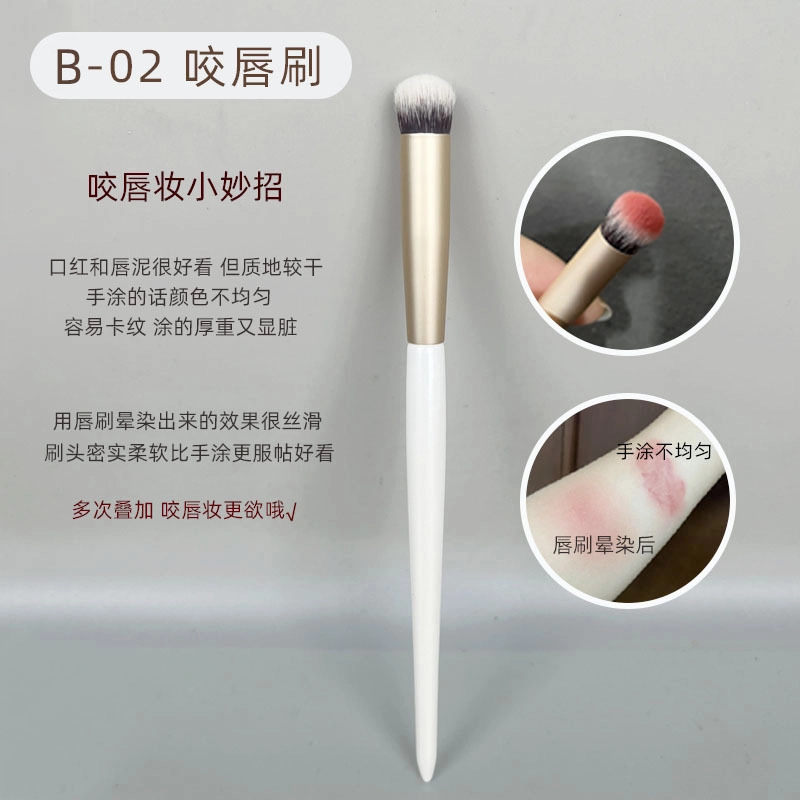 几多萌 眼影刷软毛套装眼部刷鼻影眼线刷细节刷化妆刷木柄美妆工具