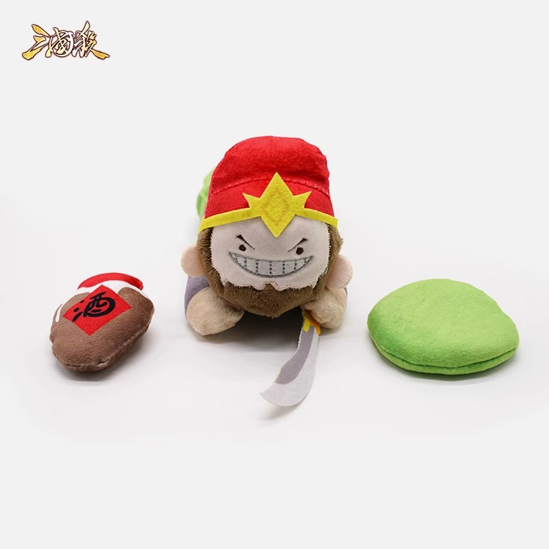 三国杀 徐盛趴肩玩偶 大宝趴趴仔 毛绒公仔 玩具娃娃 玩偶周边