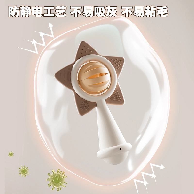 顽兔 婴儿手摇铃 磨牙胶可啃咬 早教益智玩具