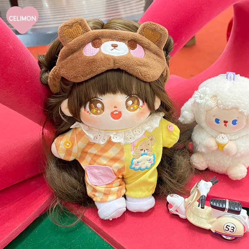 禧乐萌 品牌原创娃 高温丝白兔酥 换装棉花娃娃 玩偶 毛绒公仔