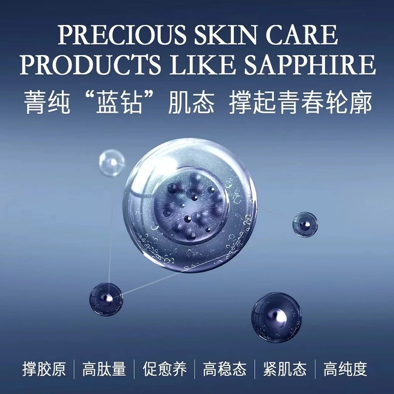 温碧泉 蓝铜胜肽礼盒 深层清洁 保湿 抗皱紧致 黄胶原