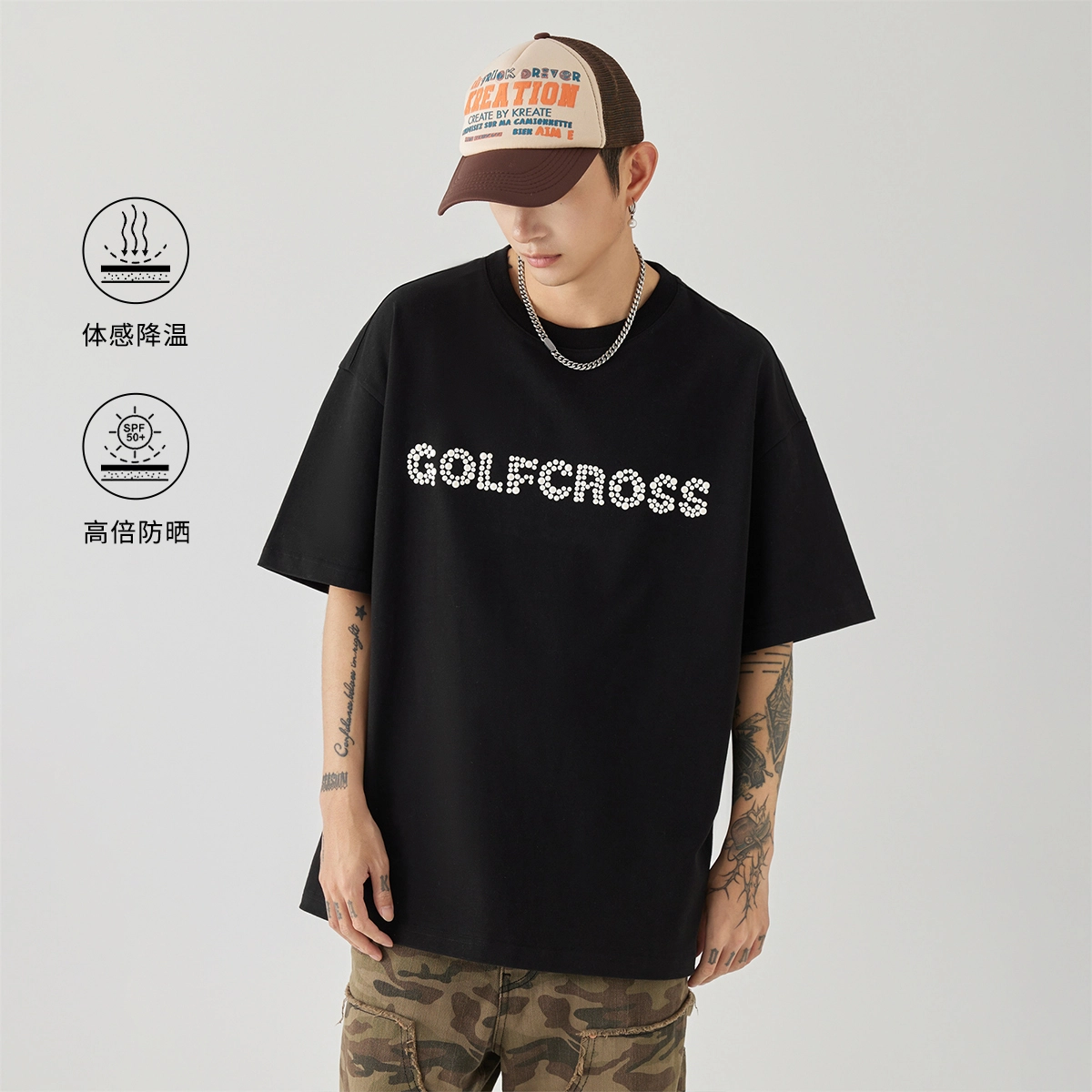 GOLFCROSS UPF50+T