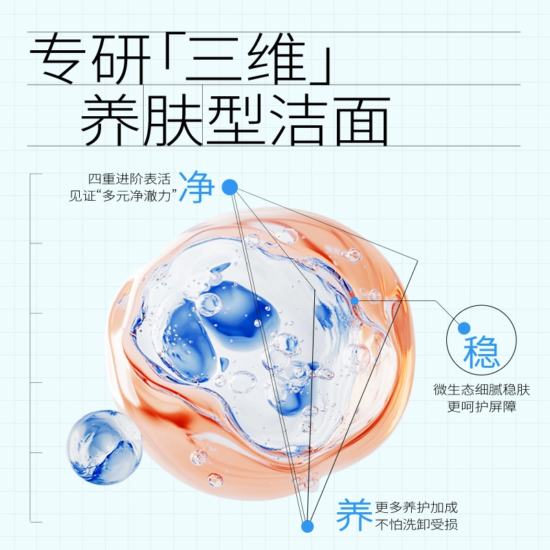 瑷尔博士 慕斯洁面 舒缓保湿控油清洁