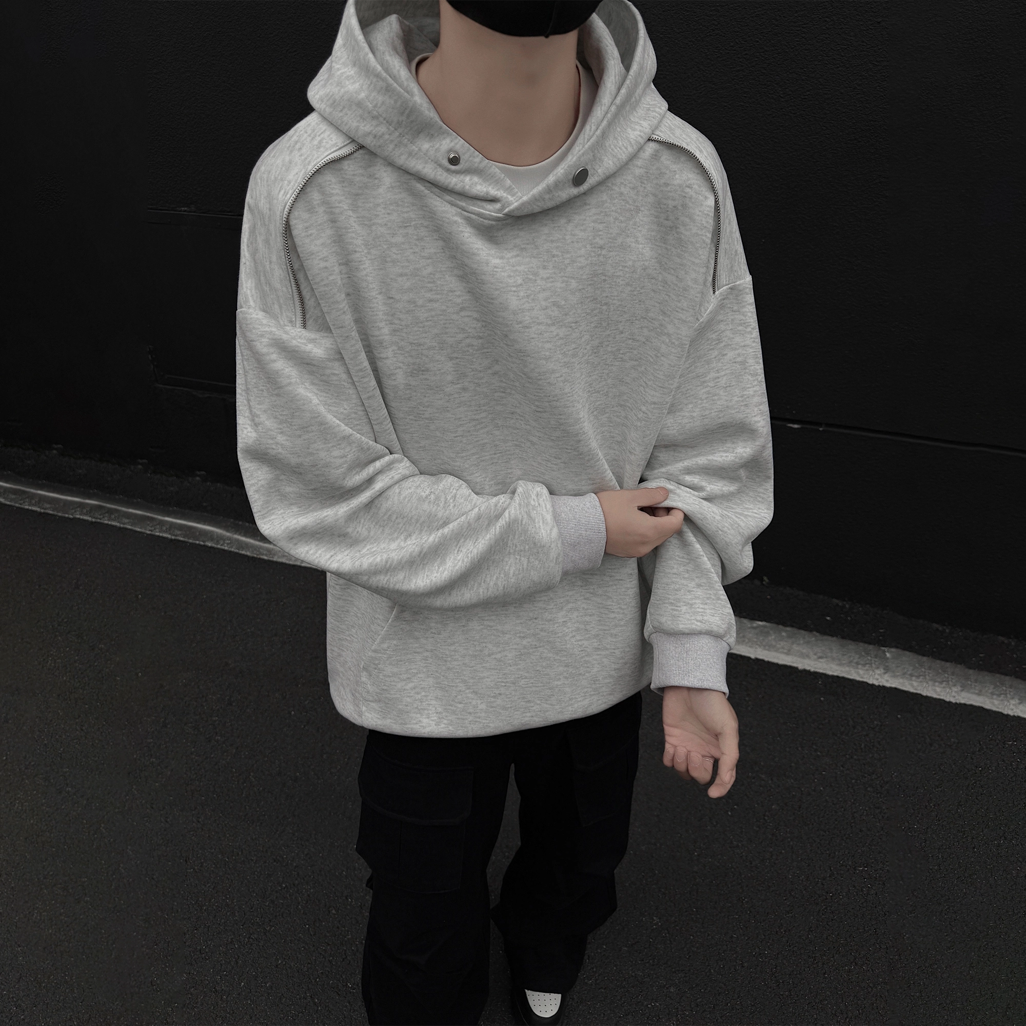 Fakeyoung cleanfitLOGOoversize