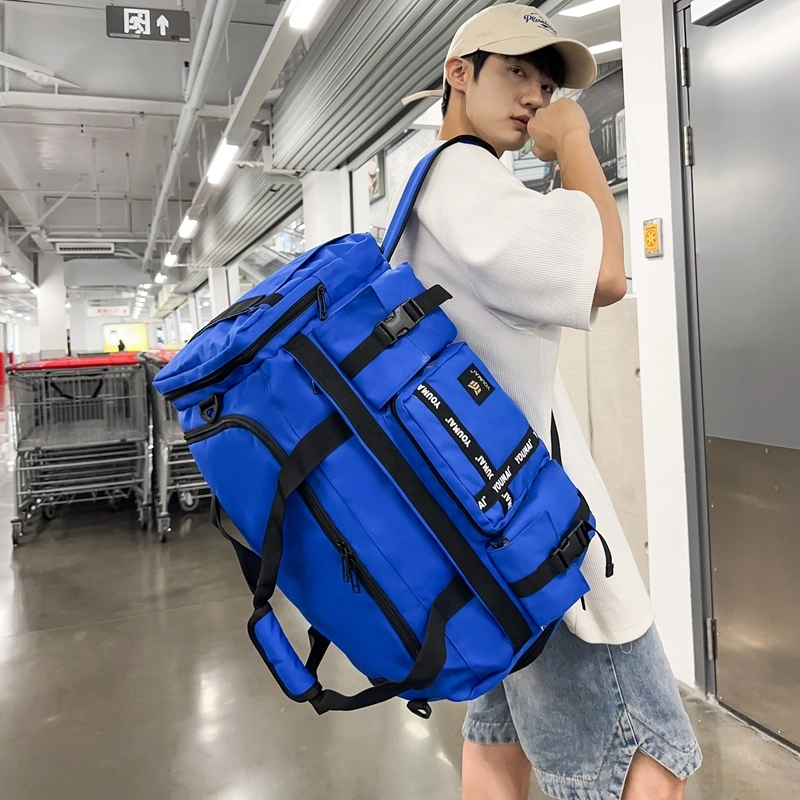 醇龙双肩背包女旅行包男女手提行李轻便牛津布大容量收纳袋待产篮球运动健身包旅行包 男女同款情侣款 多色