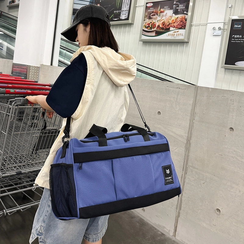 醇龙短途旅行包女行李包男女大容量轻便手提待产包游泳收纳袋运动健身包多色男女款尼龙