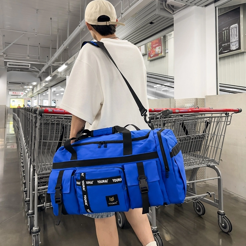 醇龙双肩背包女旅行包男女手提行李轻便牛津布大容量收纳袋待产篮球运动健身包旅行包 男女同款情侣款 多色