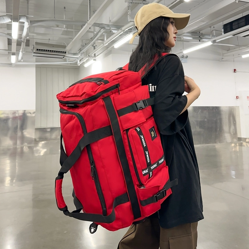 醇龙双肩背包女旅行包男女手提行李轻便牛津布大容量收纳袋待产篮球运动健身包旅行包 男女同款情侣款 多色