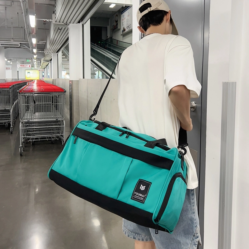 醇龙短途旅行包女行李包男女大容量轻便手提待产包游泳收纳袋运动健身包多色男女款尼龙