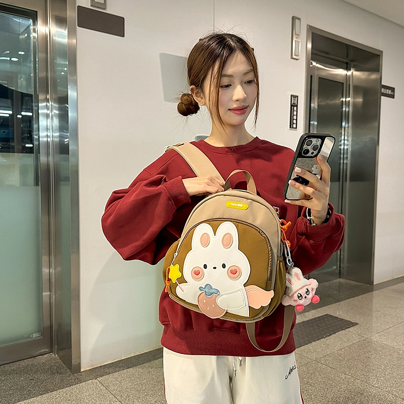 醇龙 时尚小众设计洋气个性 尼龙 双肩包 常规 女款 多色