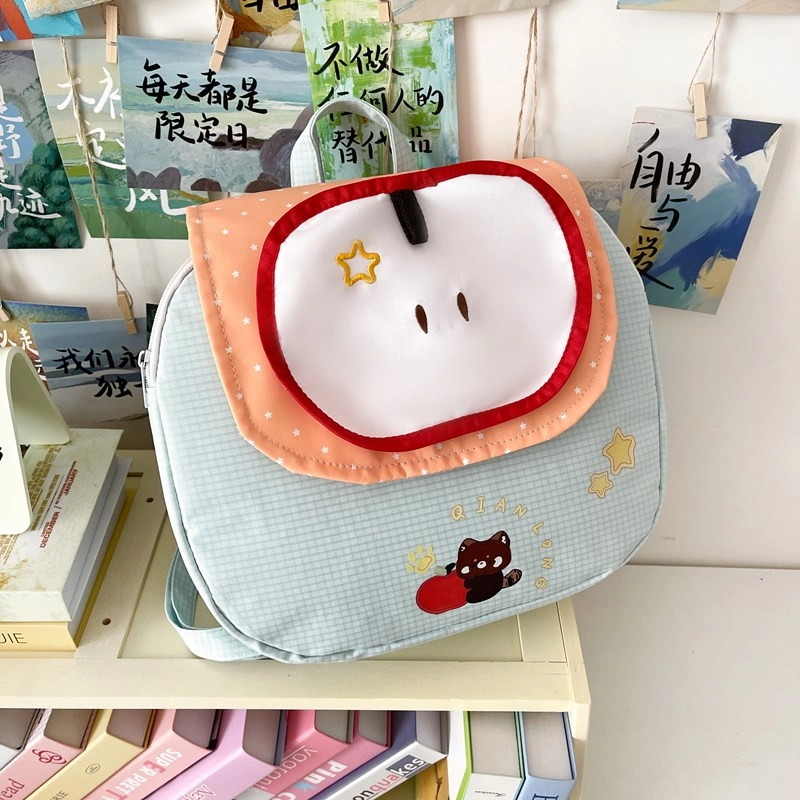 醇龙 可爱高颜值超萌 复合布 双肩包 女款 蓝色/粉色/黄色/绿色