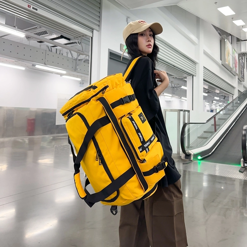 醇龙双肩背包女旅行包男女手提行李轻便牛津布大容量收纳袋待产篮球运动健身包旅行包 男女同款情侣款 多色