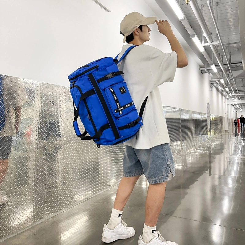 醇龙双肩背包女旅行包男女手提行李轻便牛津布大容量收纳袋待产篮球运动健身包旅行包 男女同款情侣款 多色