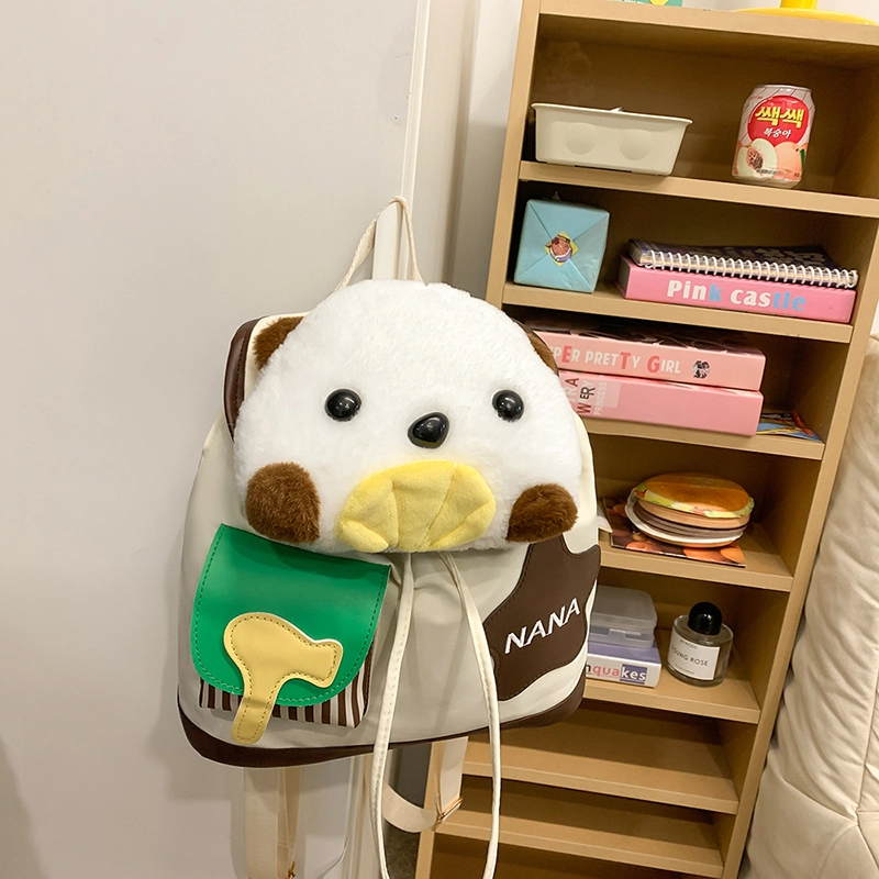 醇龙 可爱造型小众设计个性 尼龙 背包双肩包 女款 多色