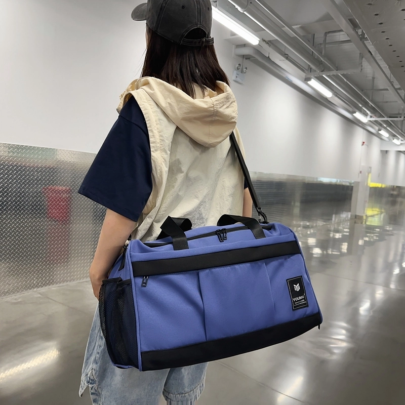 醇龙短途旅行包女行李包男女大容量轻便手提待产包游泳收纳袋运动健身包多色男女款尼龙