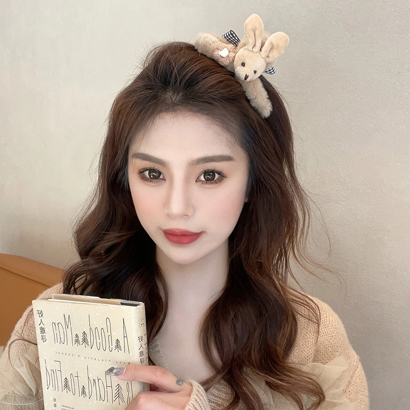 如花梦 可爱卡通动物高级感后脑勺 亚克力 发夹 女款