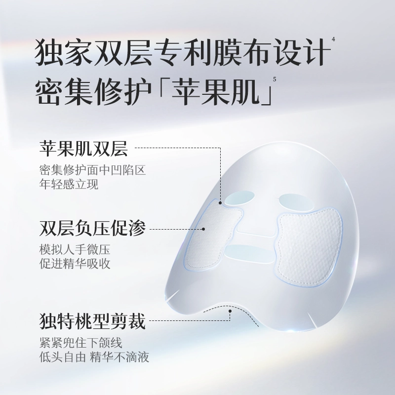 肌侣 大师+白月光面膜 修护提亮紧致
