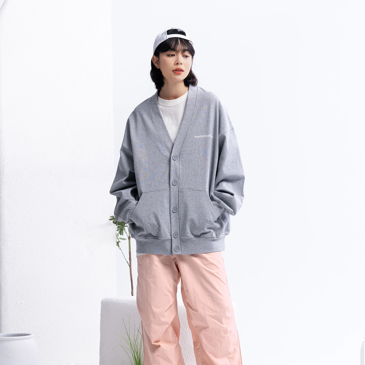 nautica white sail SS24