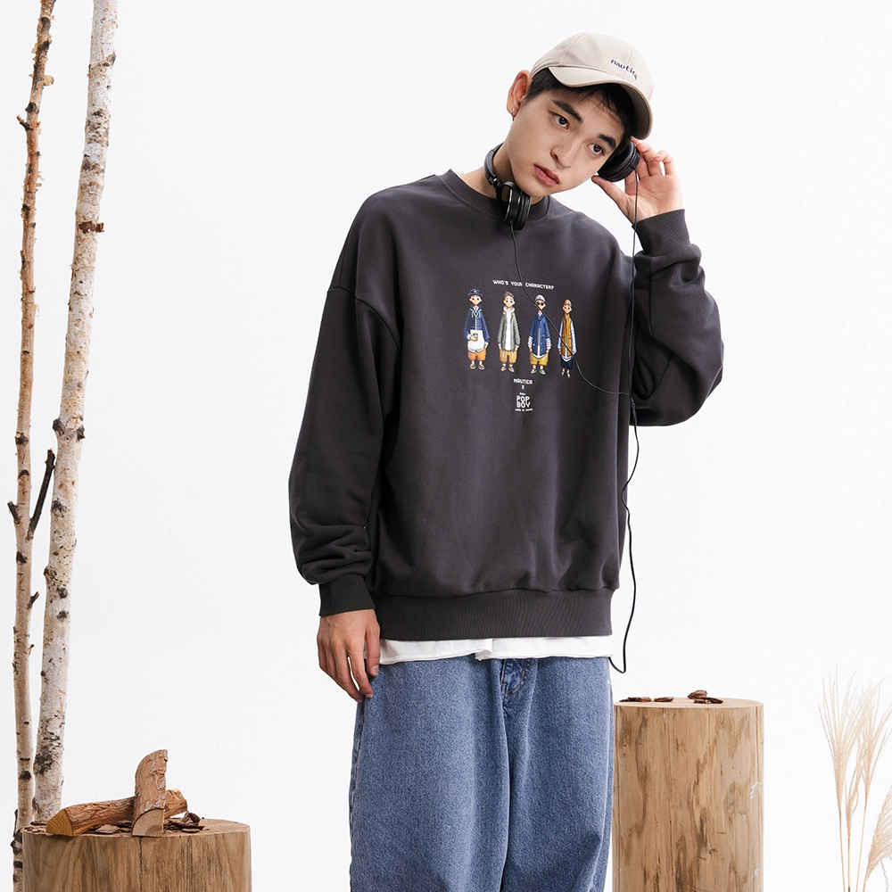 nautica white sail x POPBOY FW23 Logo