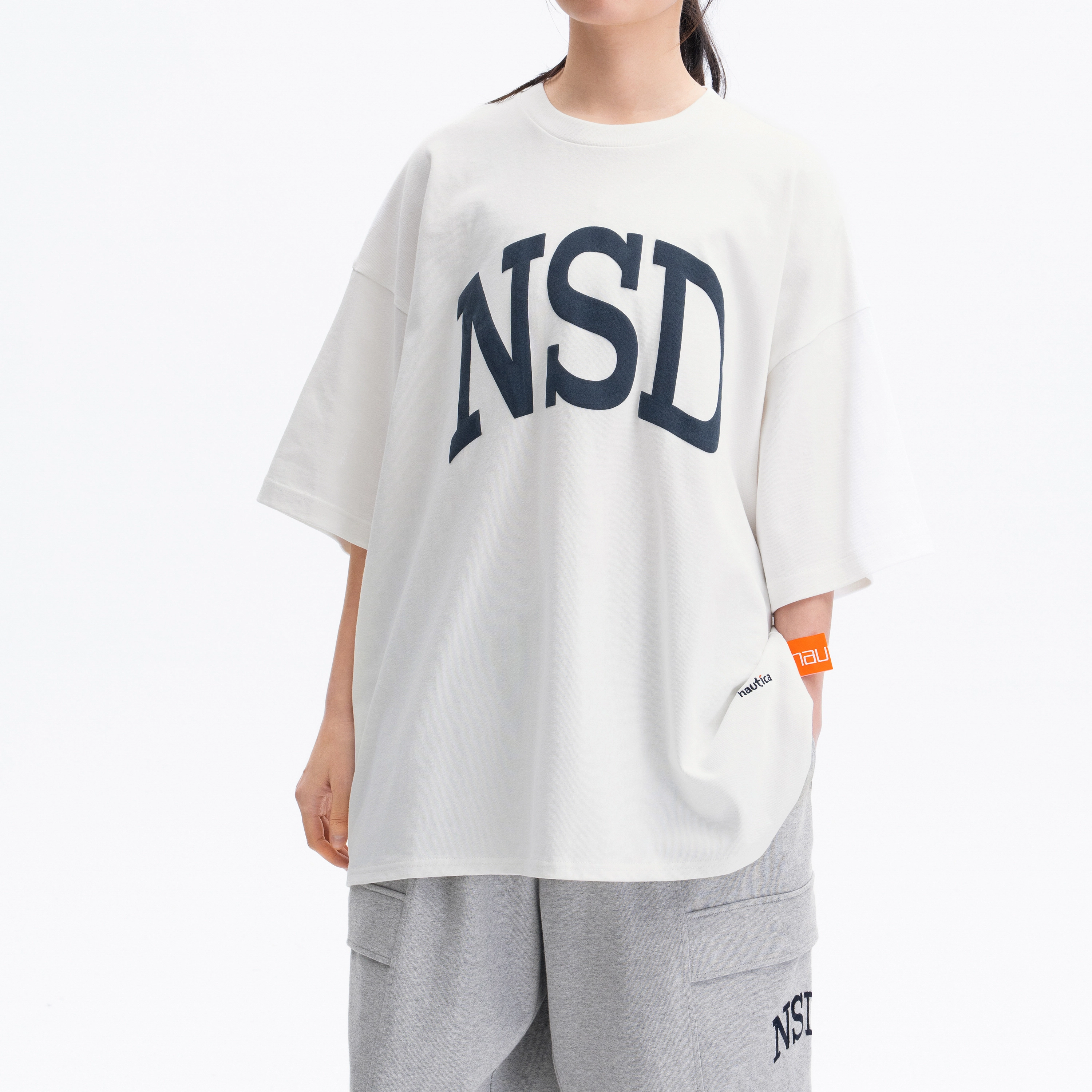 nautica white sail SS24 T