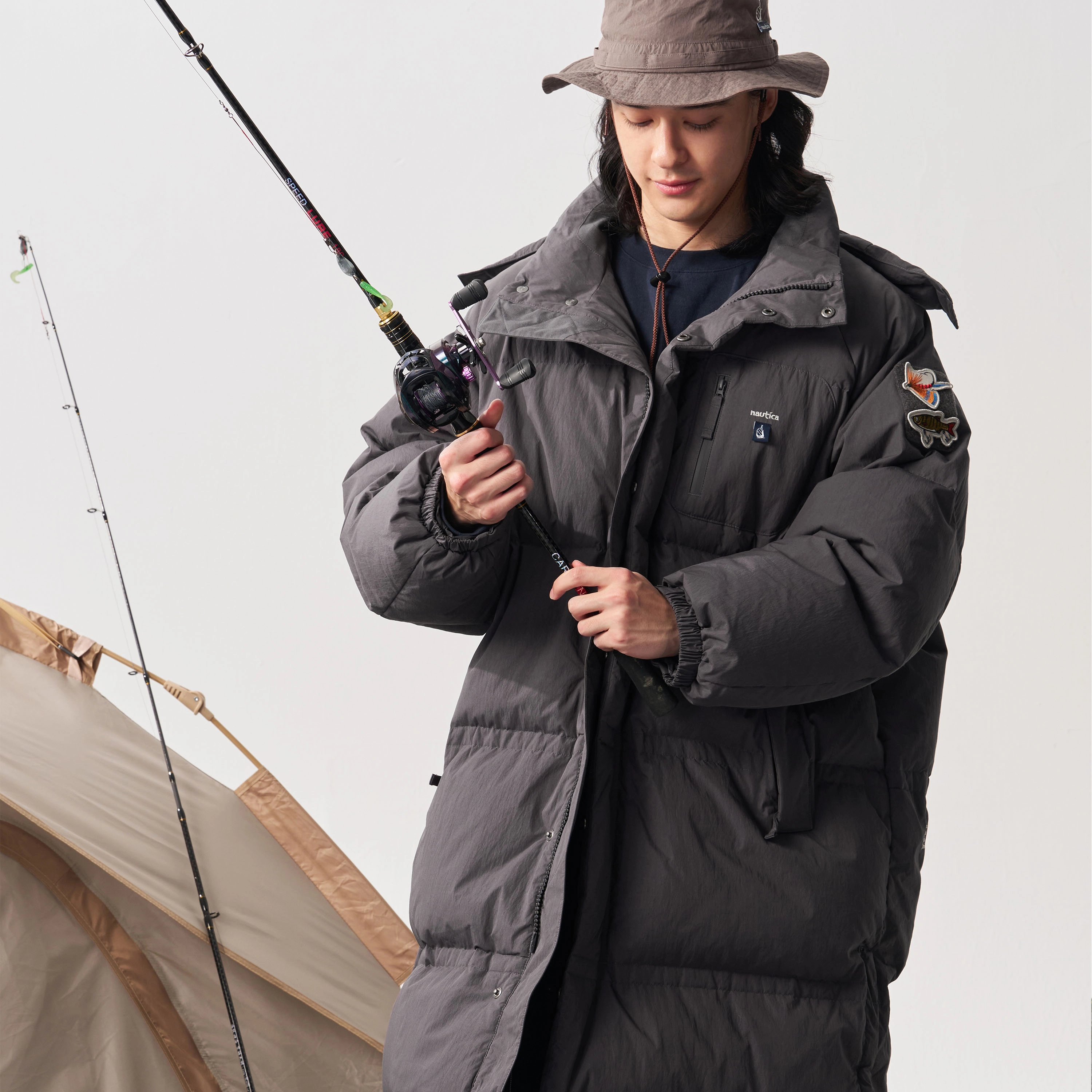 nautica white sail FW24