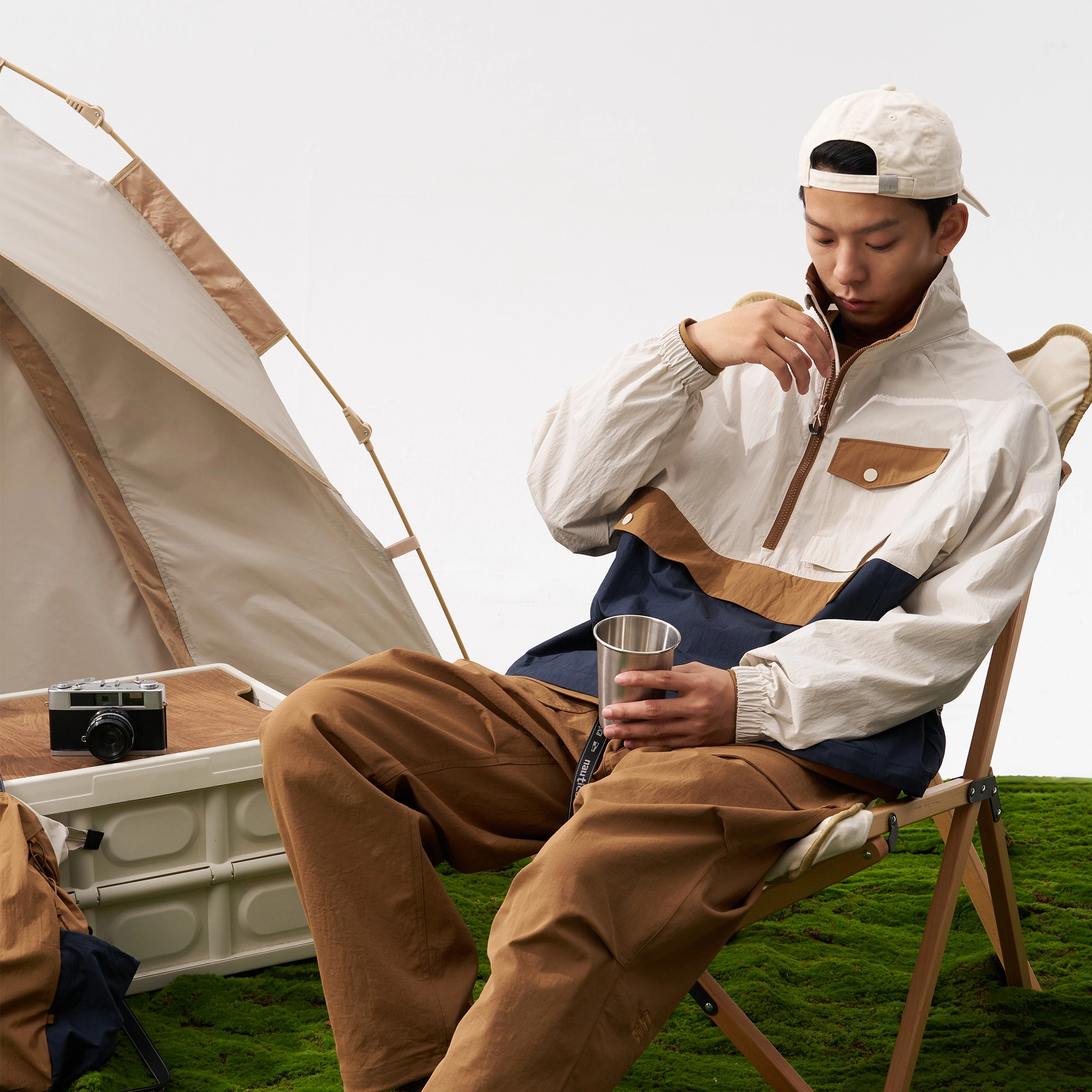 nautica white sail