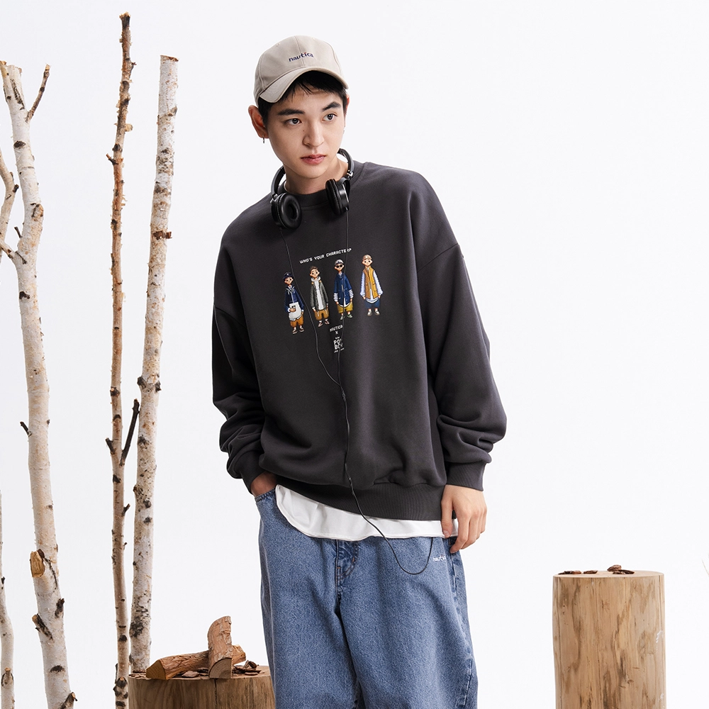 nautica white sail x POPBOY FW23 Logo