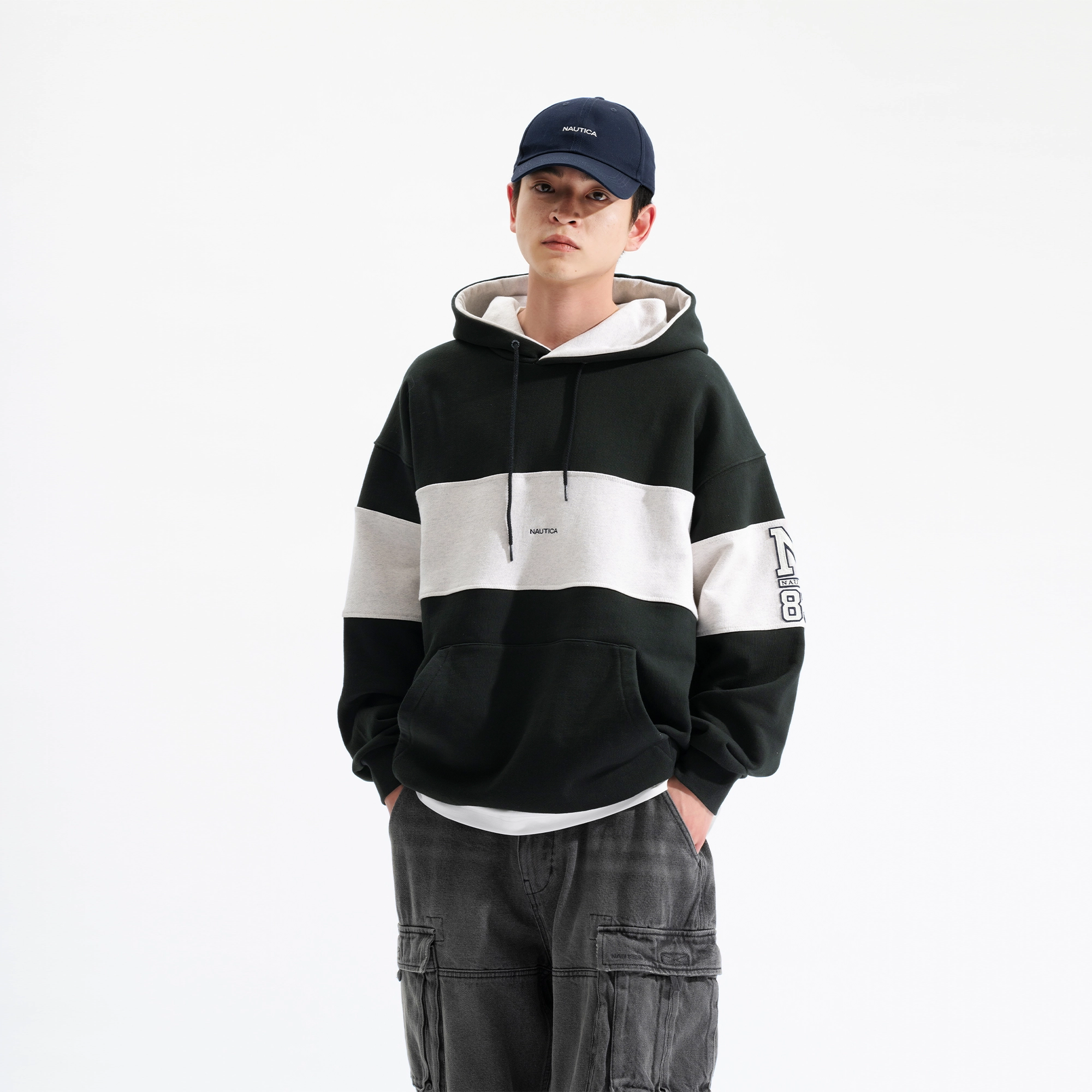 nautica white sail logo
